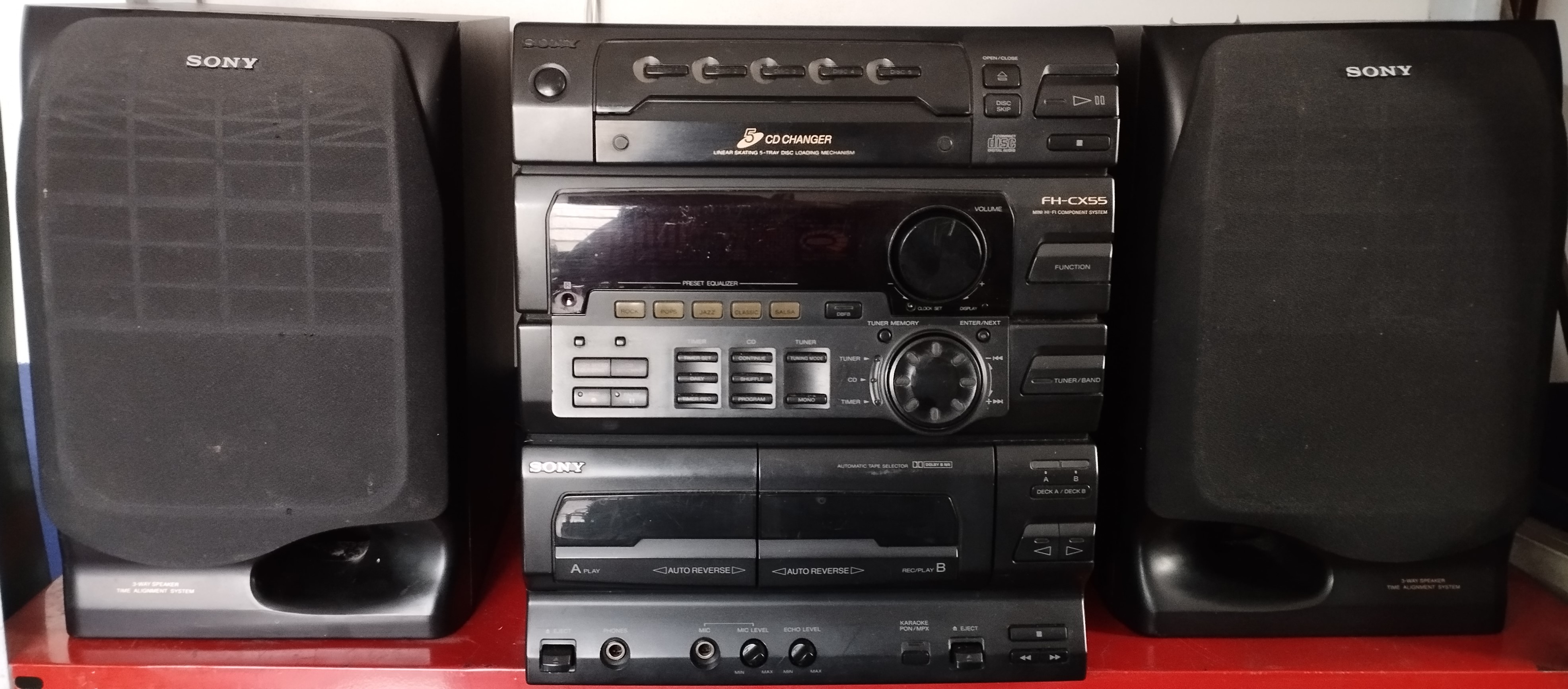 Equipo de sonido SONY HCD-H505