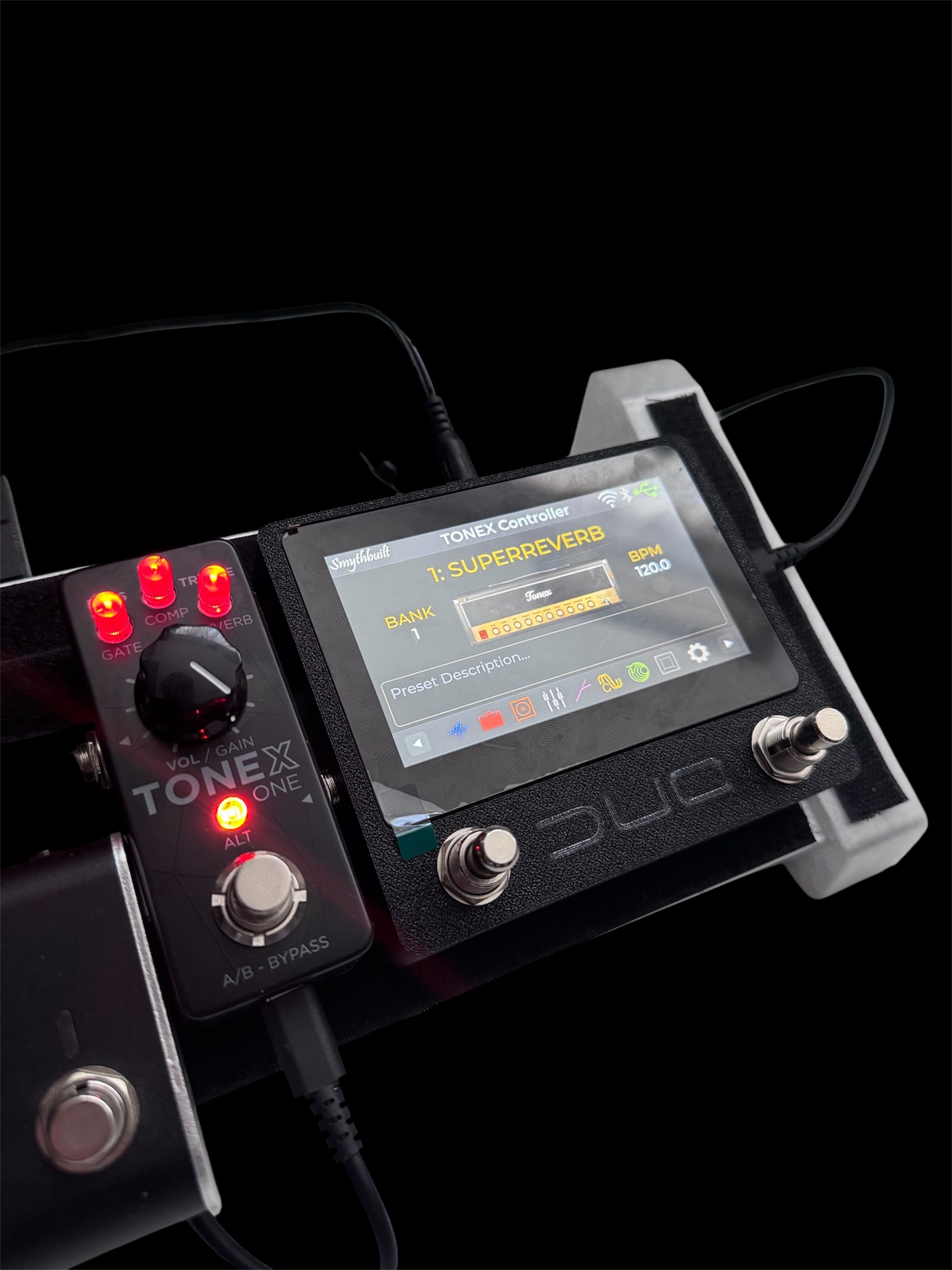 tonex duo midi controller touchscreen
