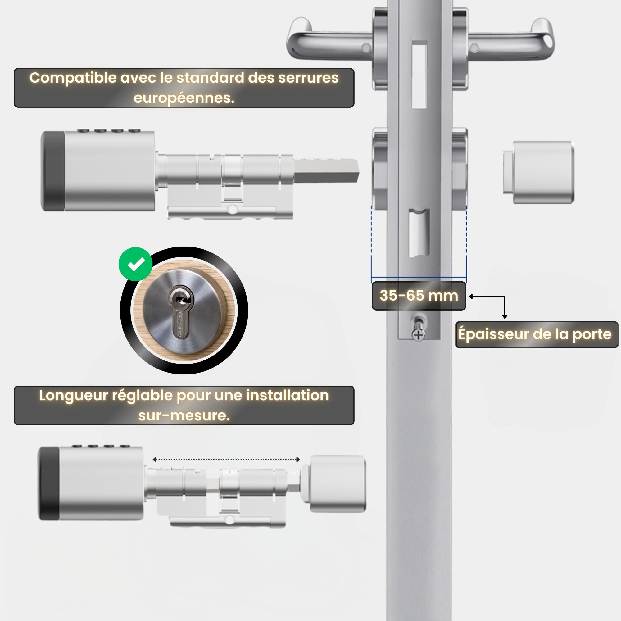 OneKee Silver : Serrure Intelligente