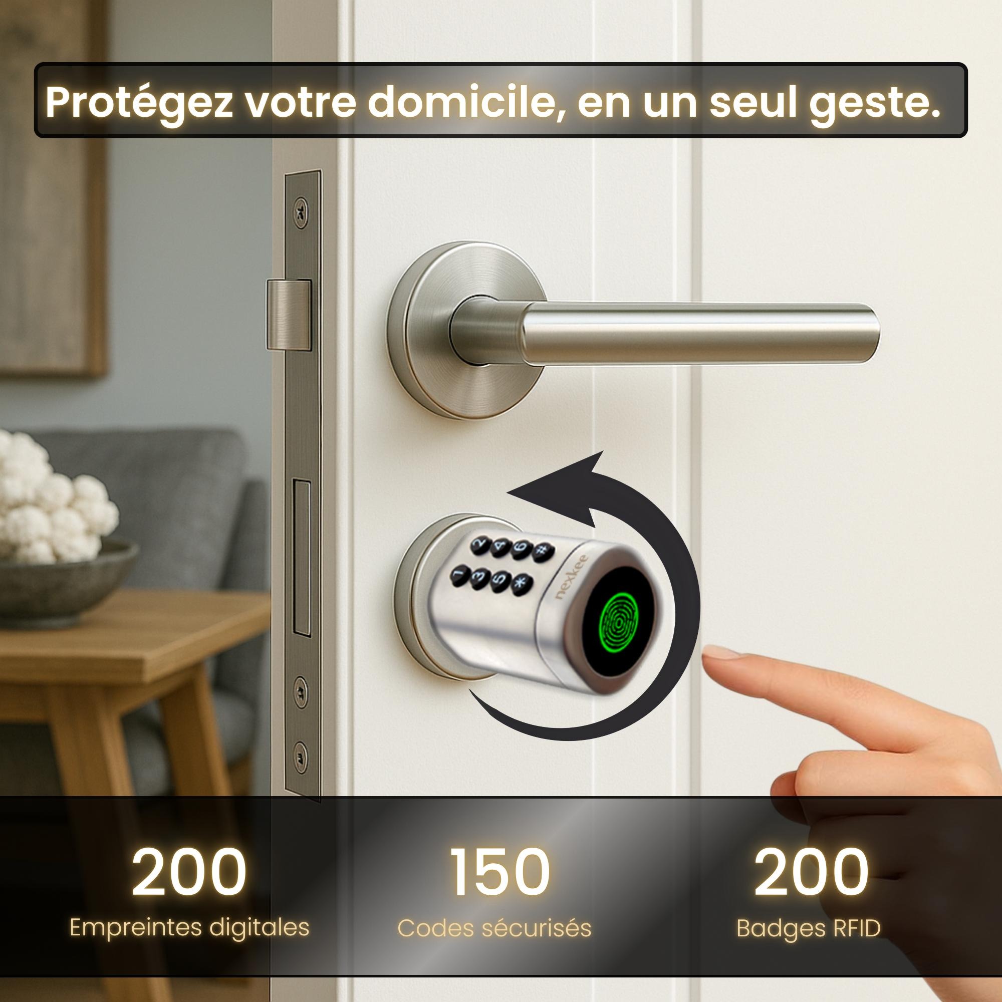 OneKee Silver : Serrure Intelligente