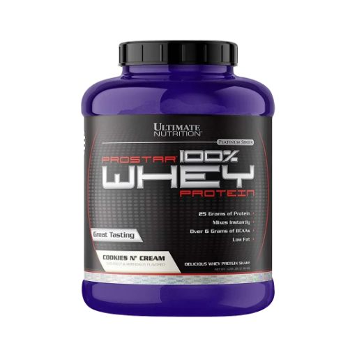 Prostar Proteína Whey Ultimate Nutrition 80 SV cookie