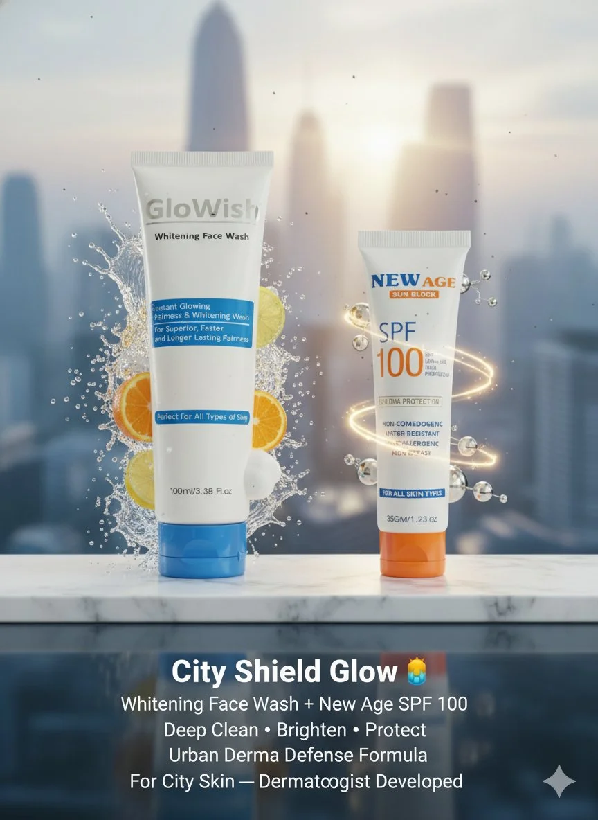 Face Wash + Sun Block