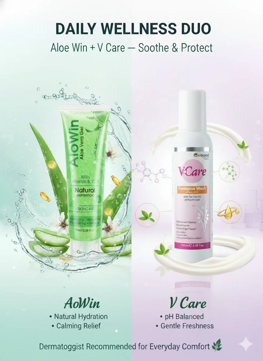 Aloe Vera Gel + Vaginal Wash