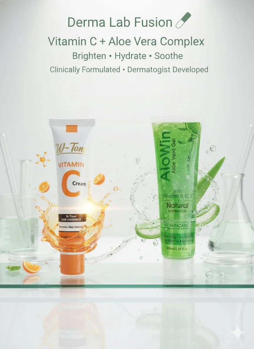 Vitamin C Cream + Aloe Vera Gel