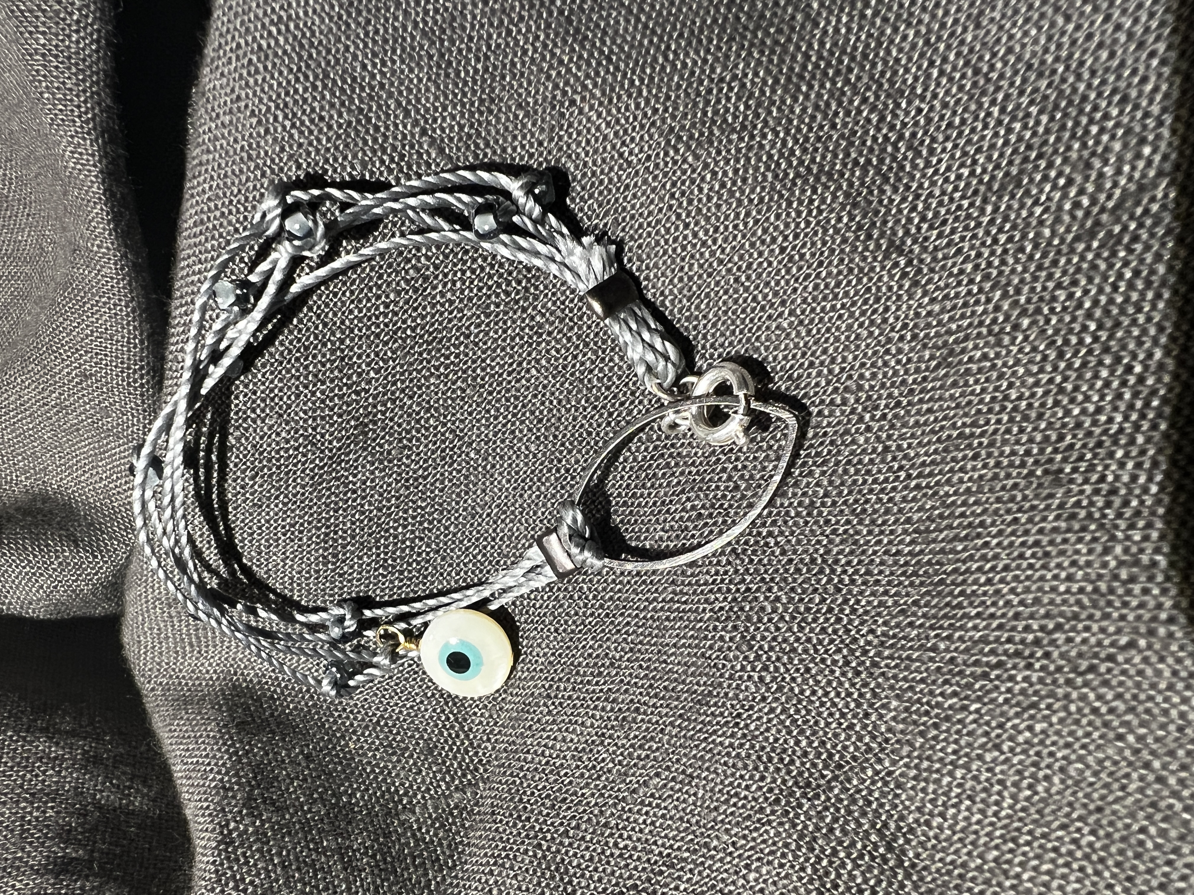 Evil eye silver