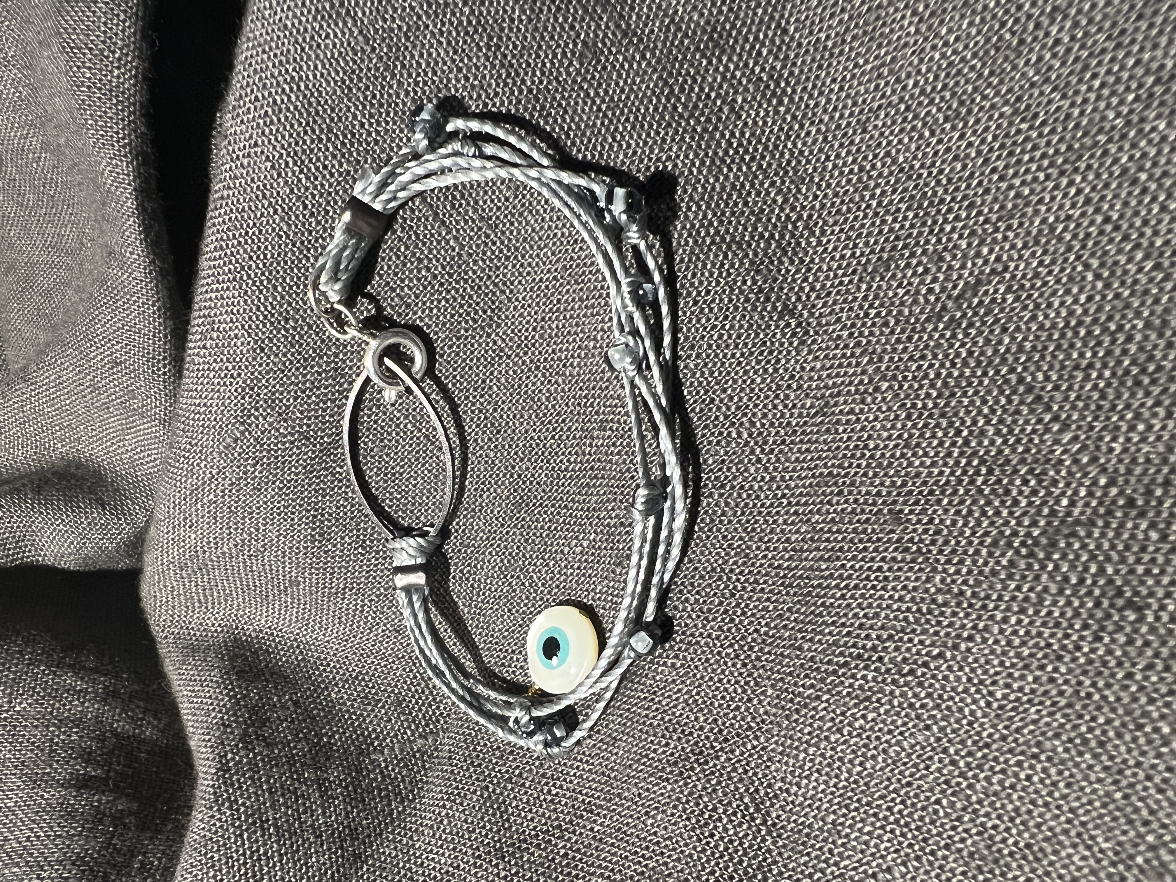 Evil eye silver