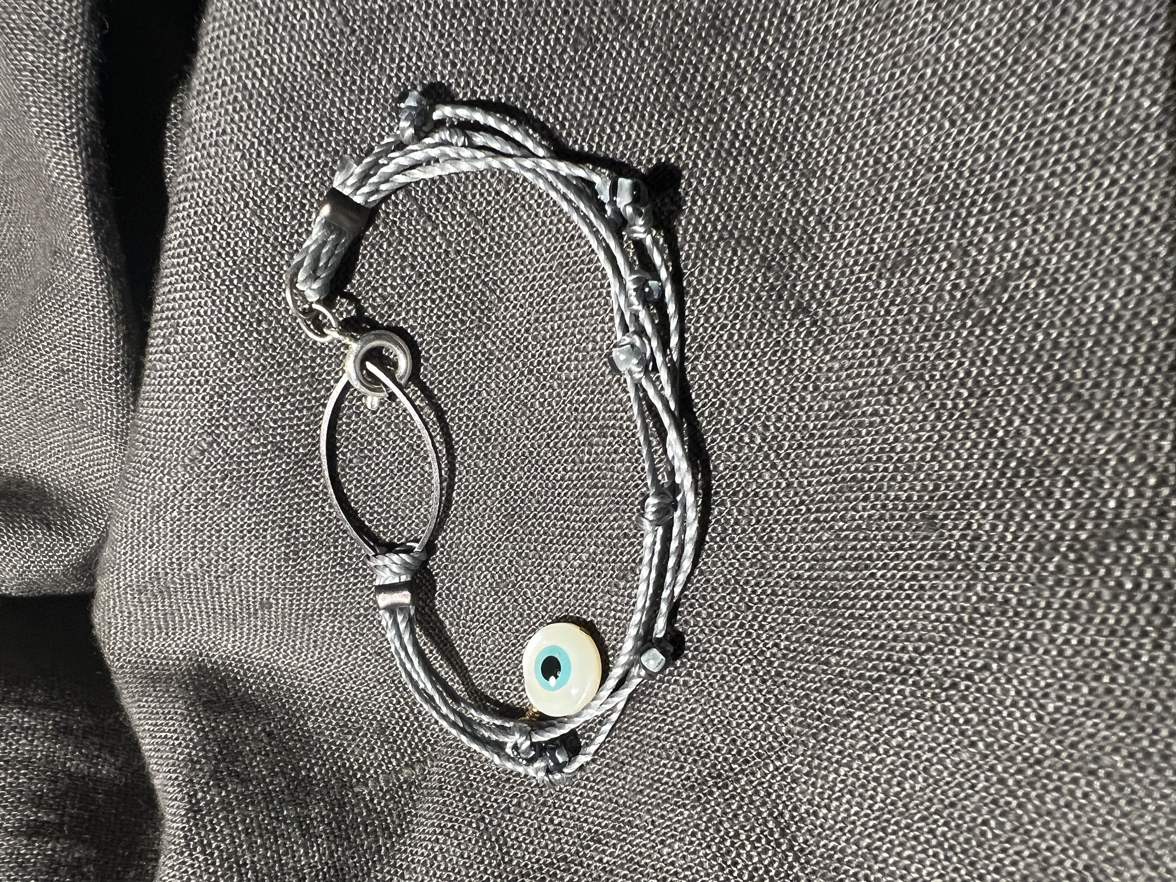 Evil eye silver