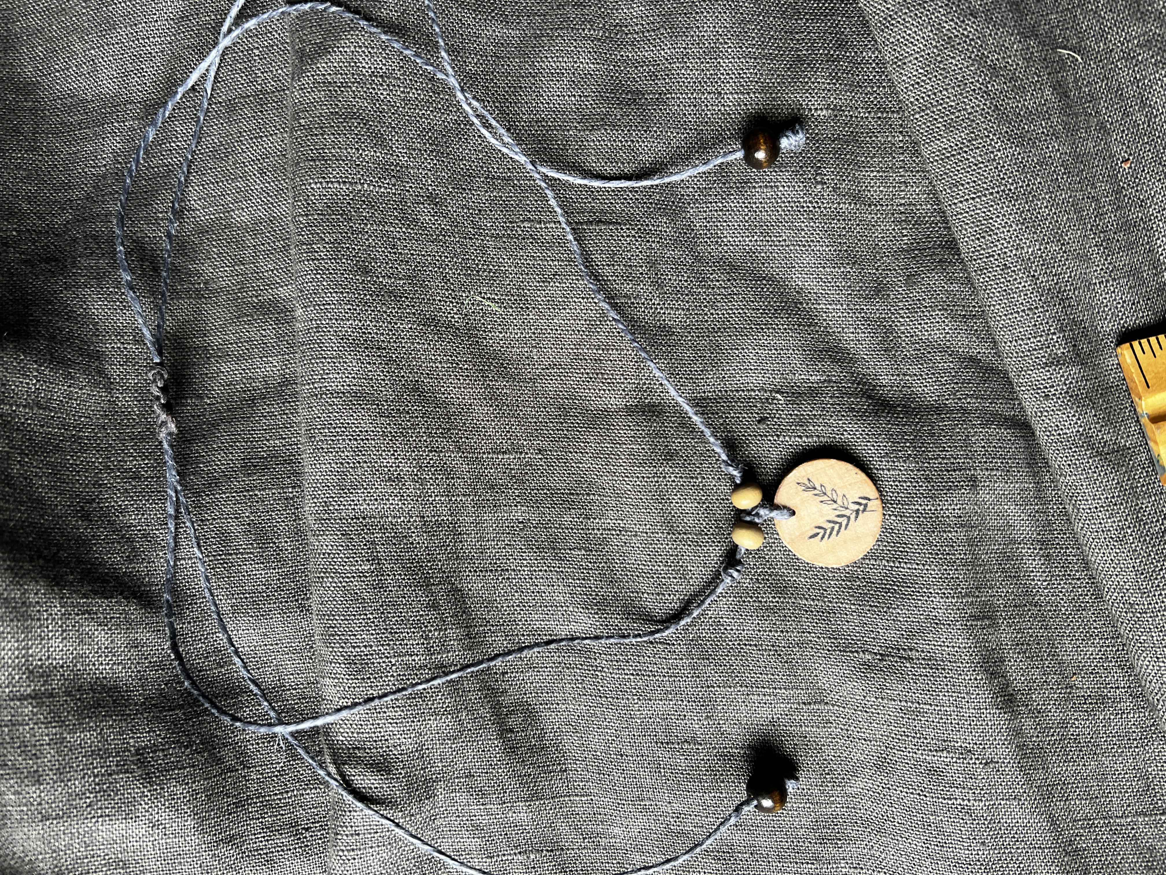 Handmade Wooden necklace with branches