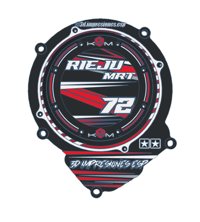 Tapa Rotor 100% personalizable