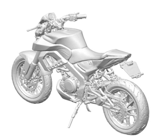 MAQUETA 3D CUALQUIER MOTO