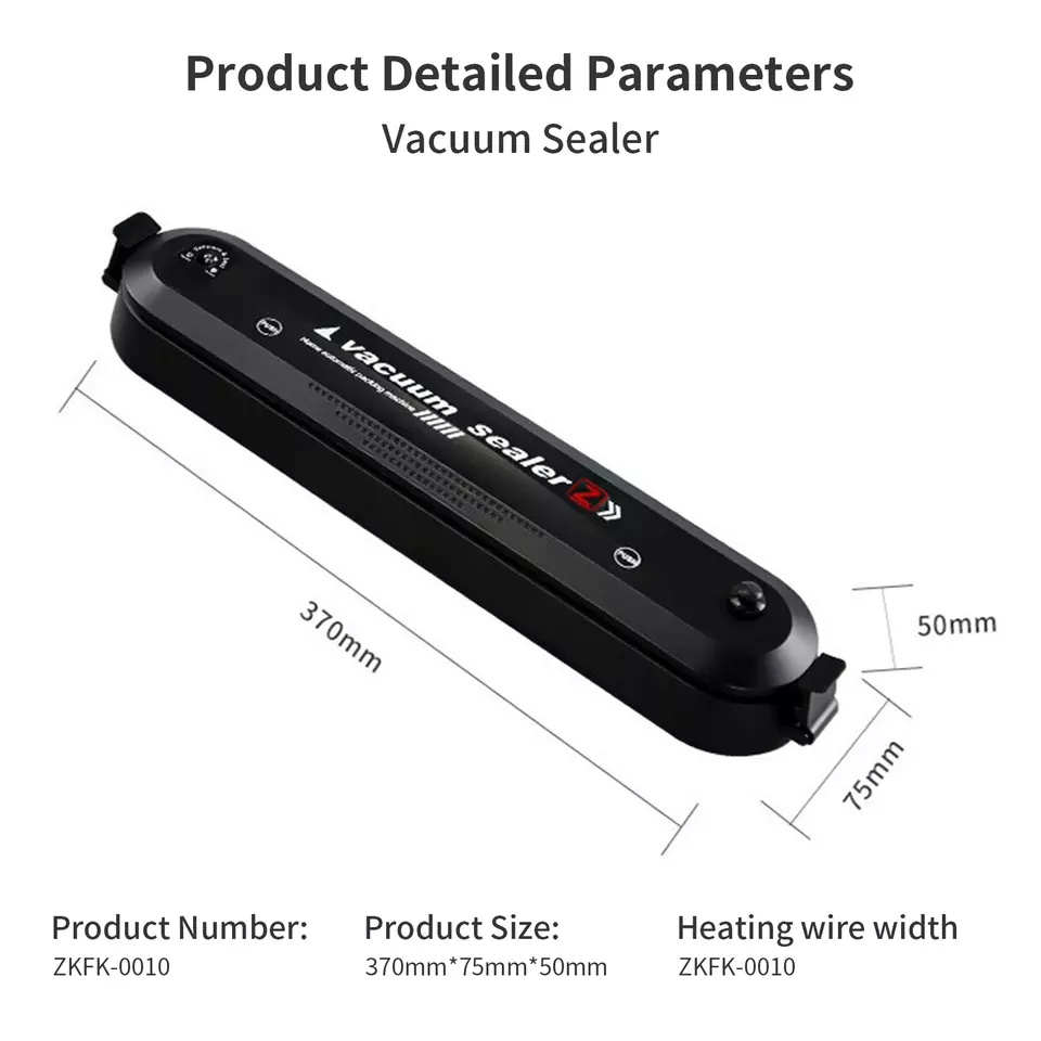 Vacuum Food Sealer Automatic Manual Sealer Dry Wet Pack Machine With Vac 10 Bags