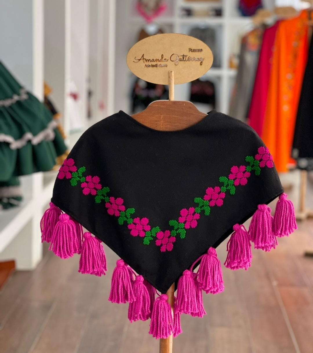 MAŃANITAS FLORECITAS ROSA MEXICANO