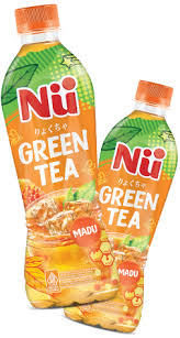 Nuu Green Tea madu 330ml