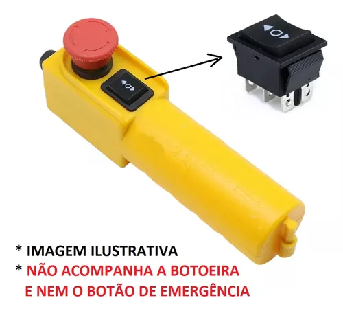 Interruptor/Chave Talha E Guincho Elétrico - Sobe Desce.