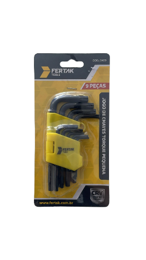 Jogo De Chaves Torque Pequena Fertak