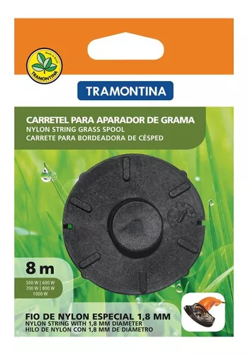 Carretel Para Aparador Grama 1 Fio Nylon 1,8mm 8m Tramontina
