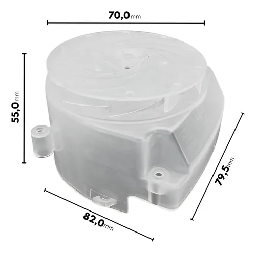 Kit Motor Sucção 4.5v Wap Robot W90 FW009123