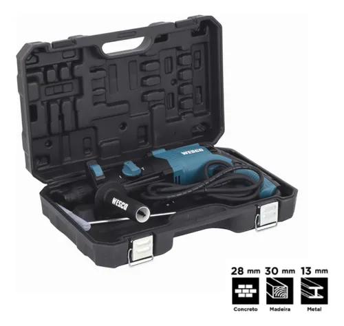 Martelete Perfurador/Rompedor Wesco WS3229K 127V