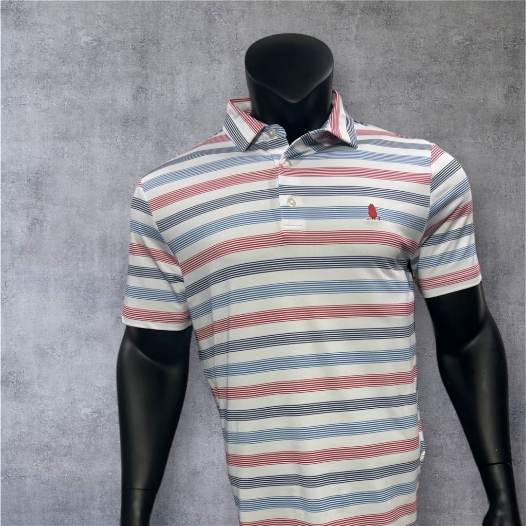 Triple Striped Polo