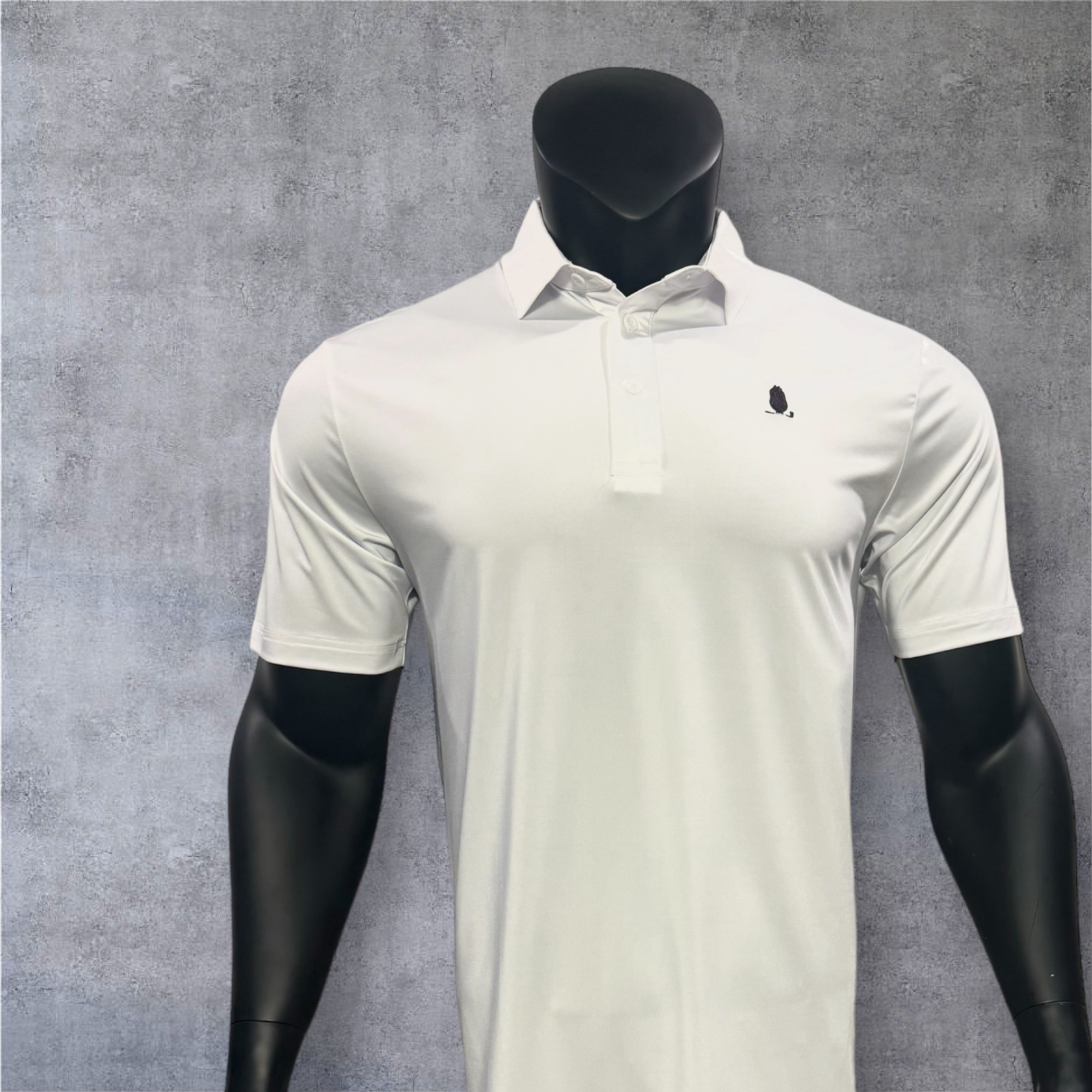 Solid White Polo