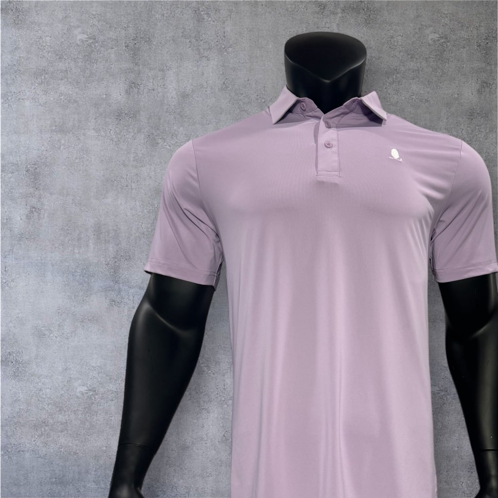 Solid Lavender Polo