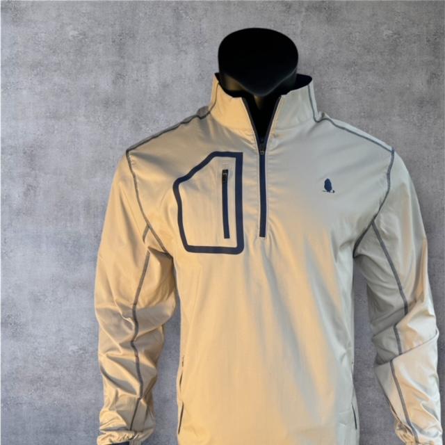 Windbreaker Jacket - Gray/Blue