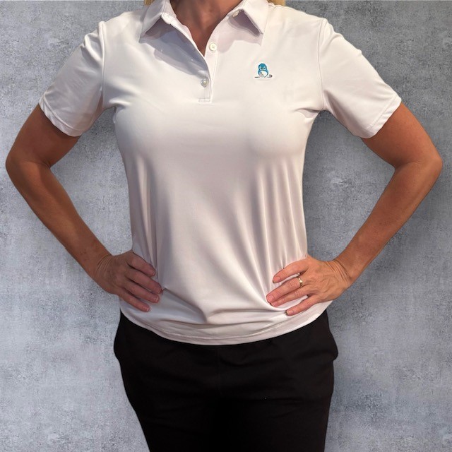 Womens Performance Golf Polo - White