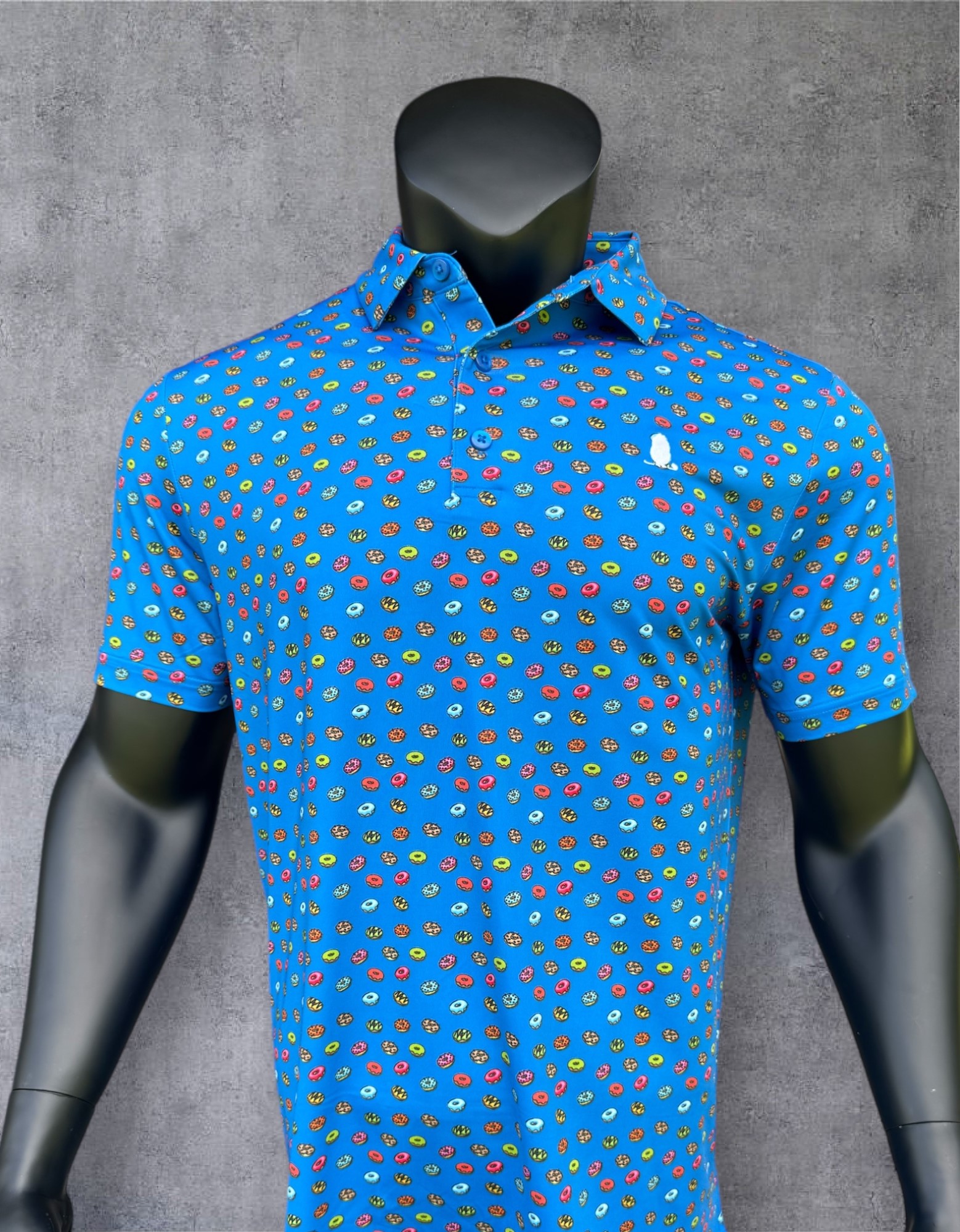 "Donuts" Golf Polo