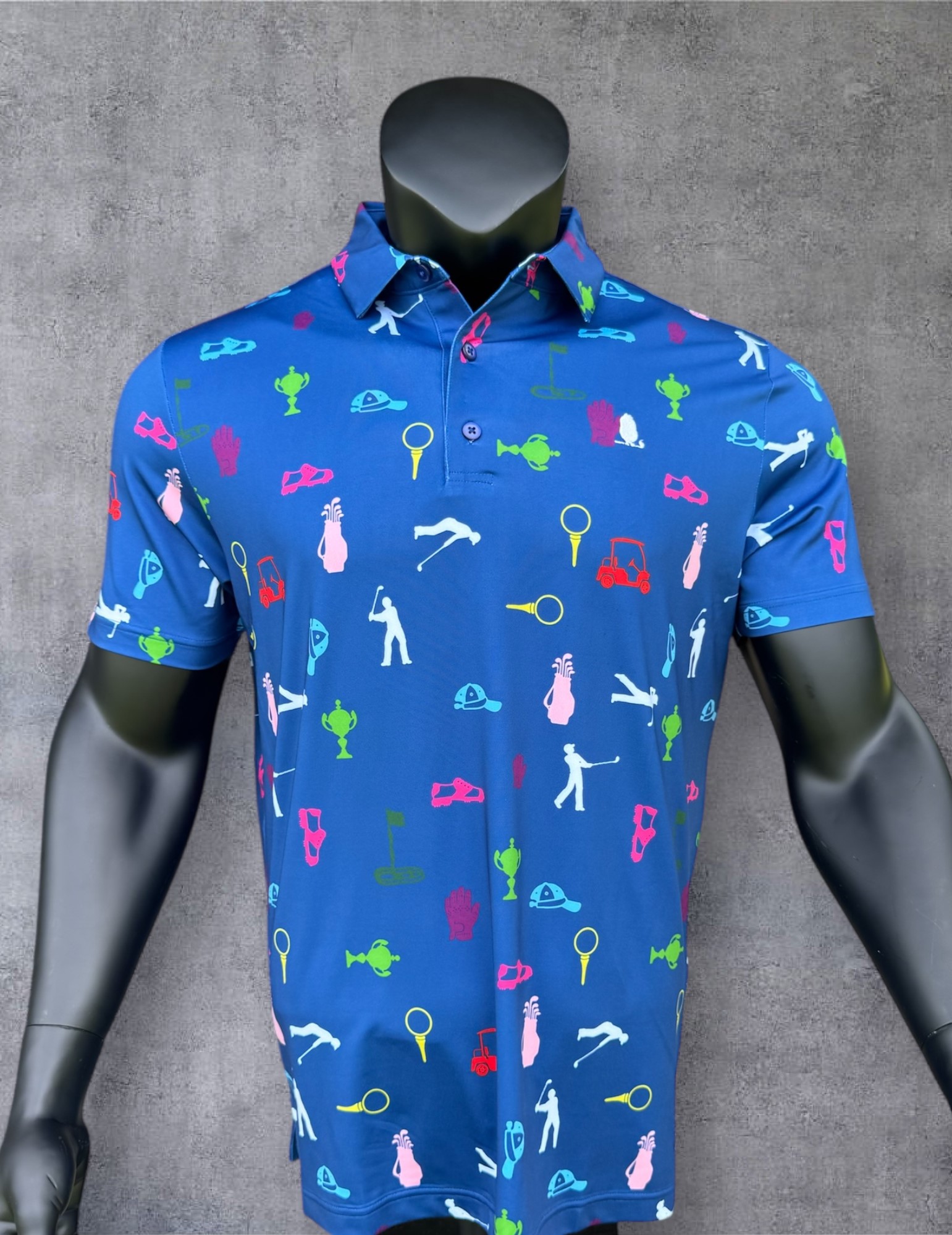 Neon Golf Polo