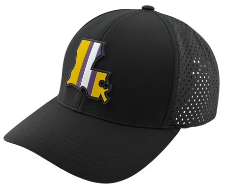 LSU Helmet Stripe - Black