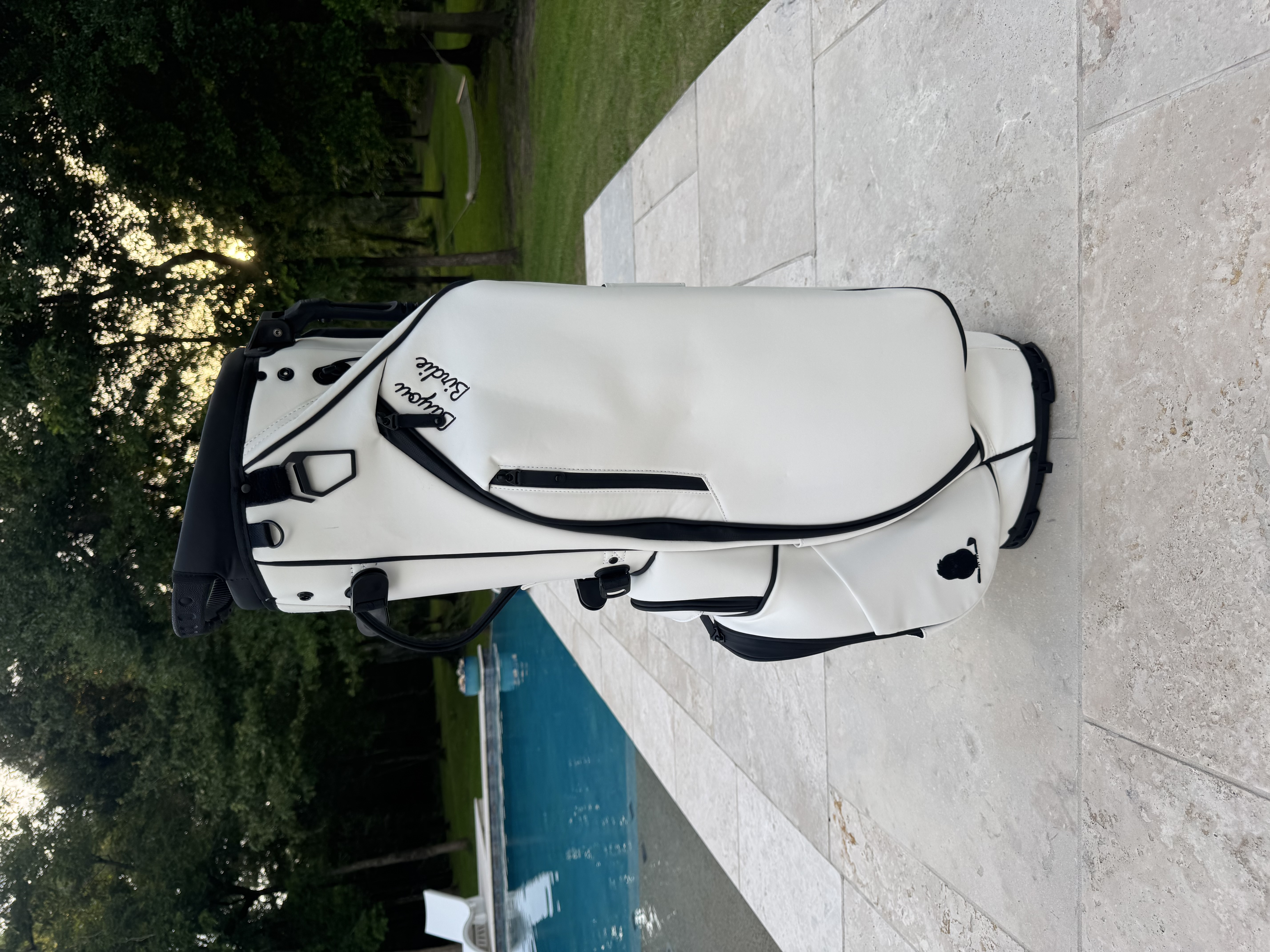 White Golf Stand Bag