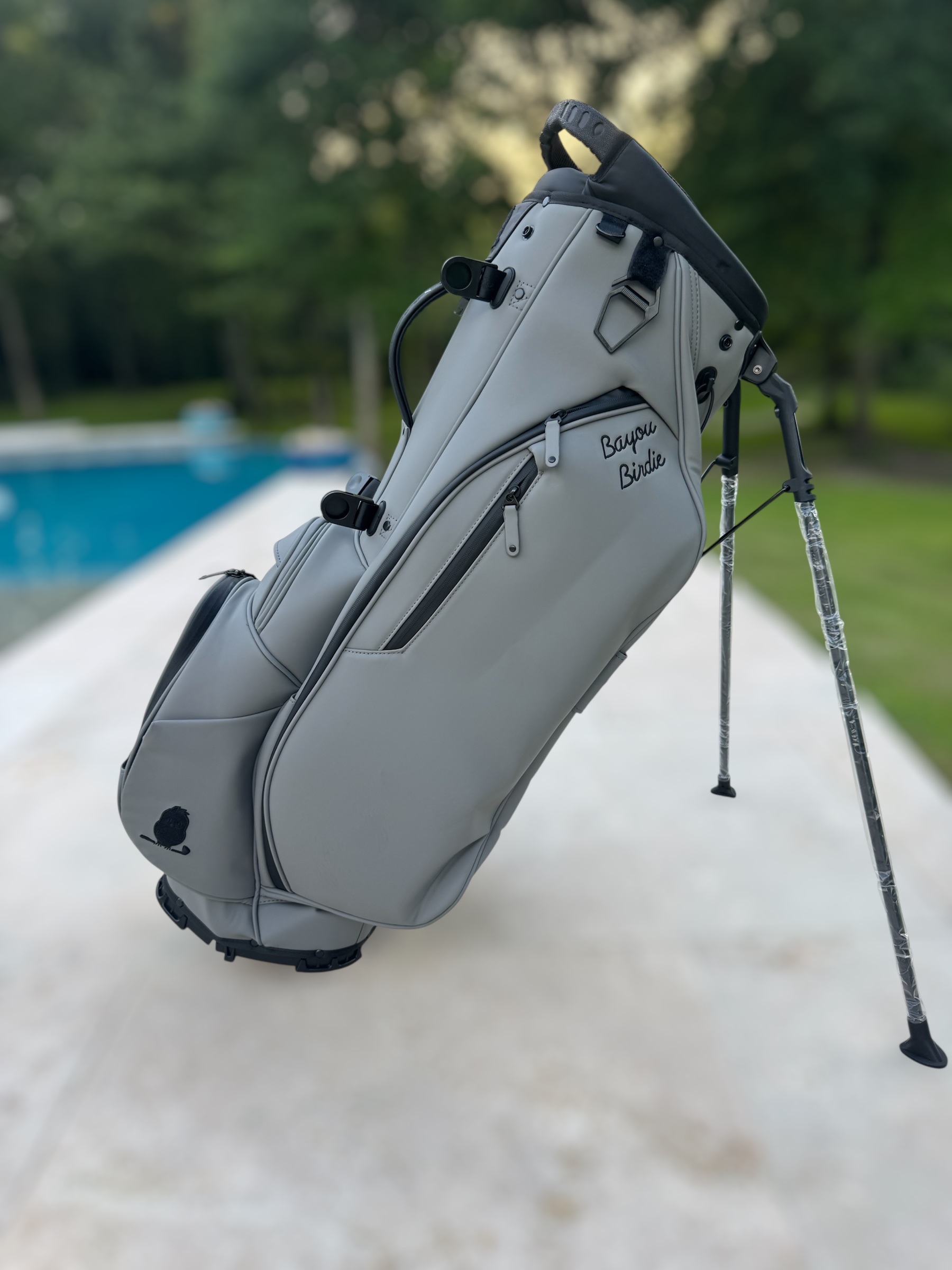 Grey Premium Golf Stand Bag