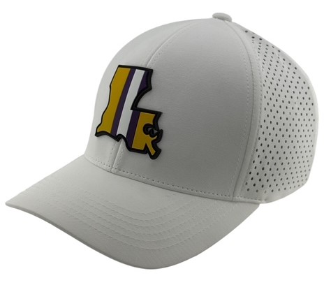 LSU Helmet Stripe - White