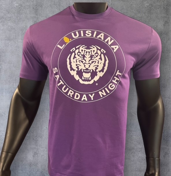 LSU TIger Head T-Shirt