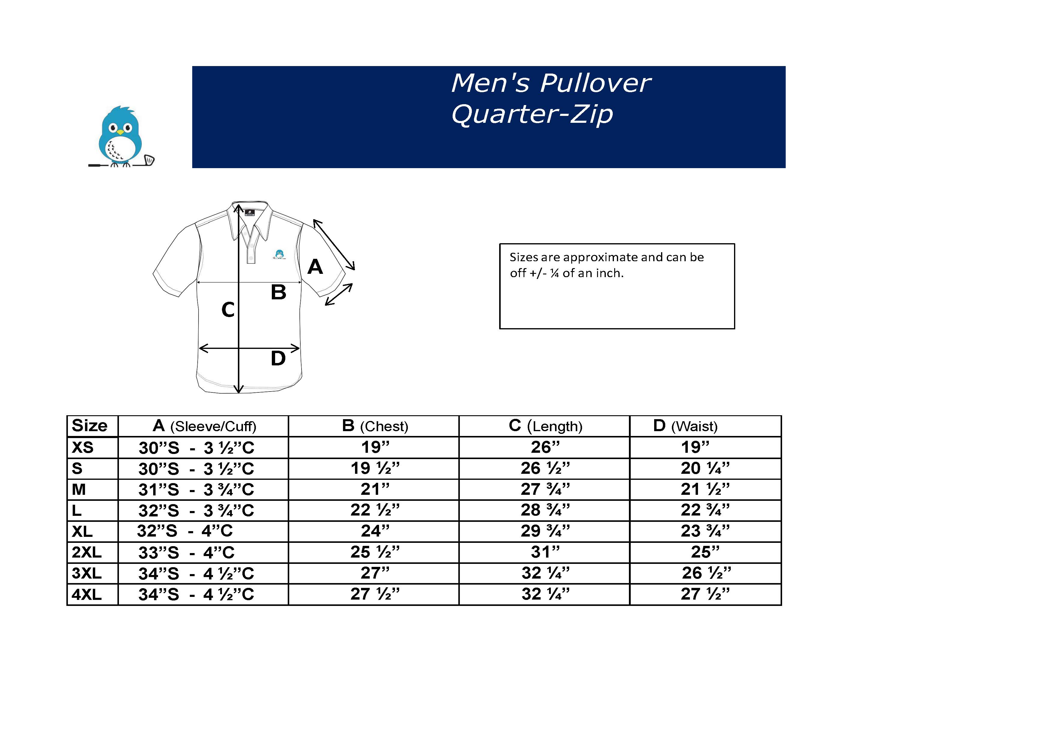 Kelly Green Masters Quarter Zip Pullover 