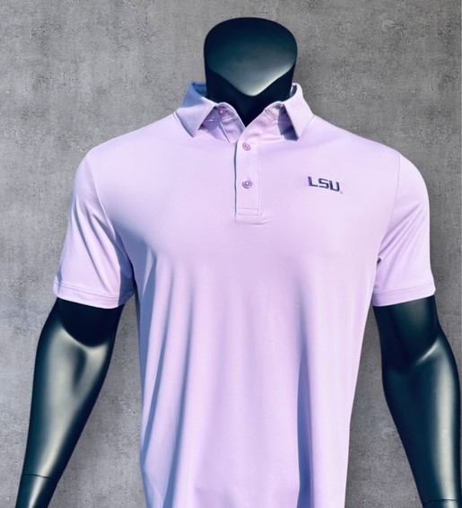LSU Lavender Polo