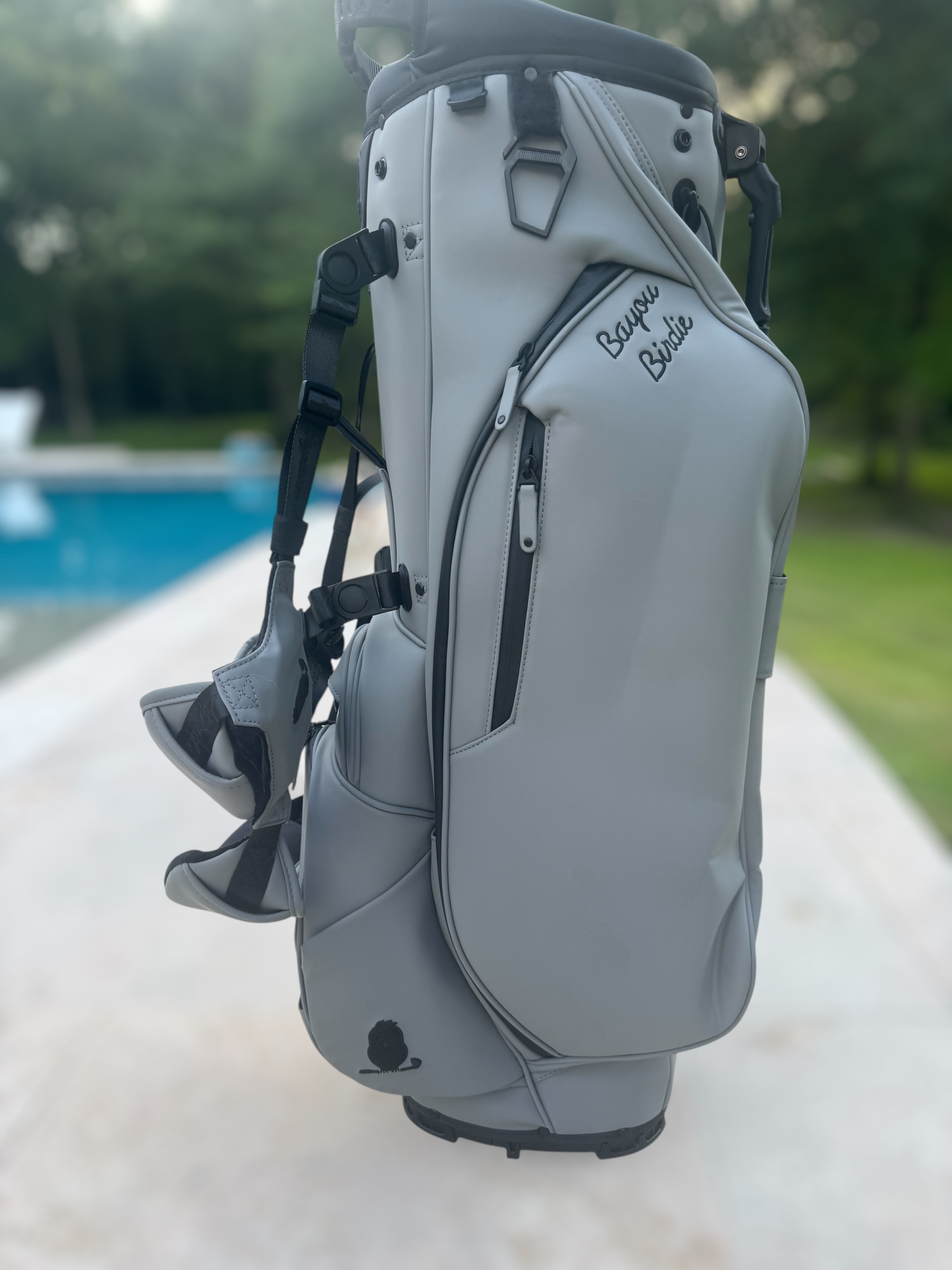Grey Premium Golf Stand Bag