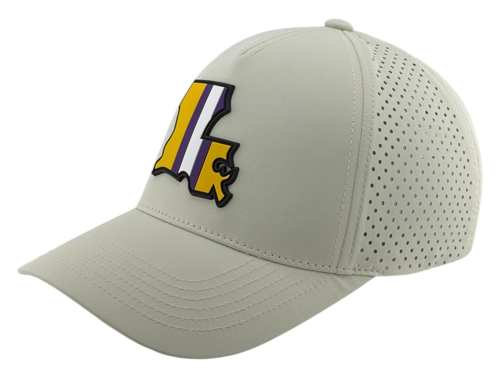 LSU Helmet Stripe - Khaki