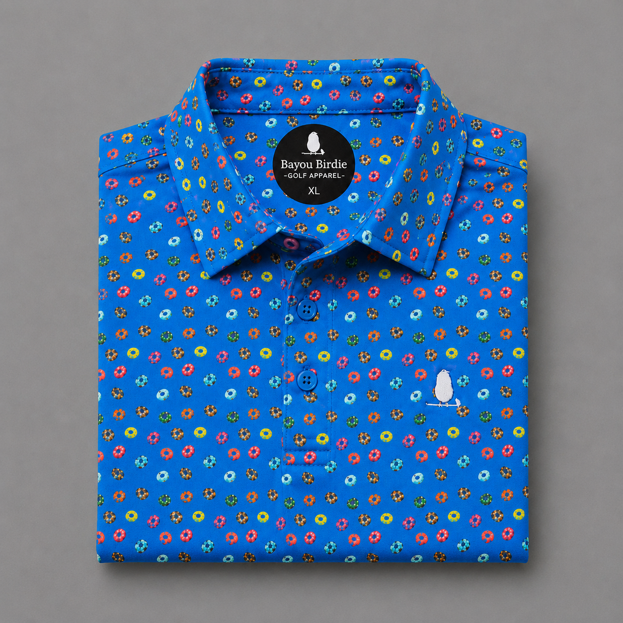 "Donuts" Golf Polo