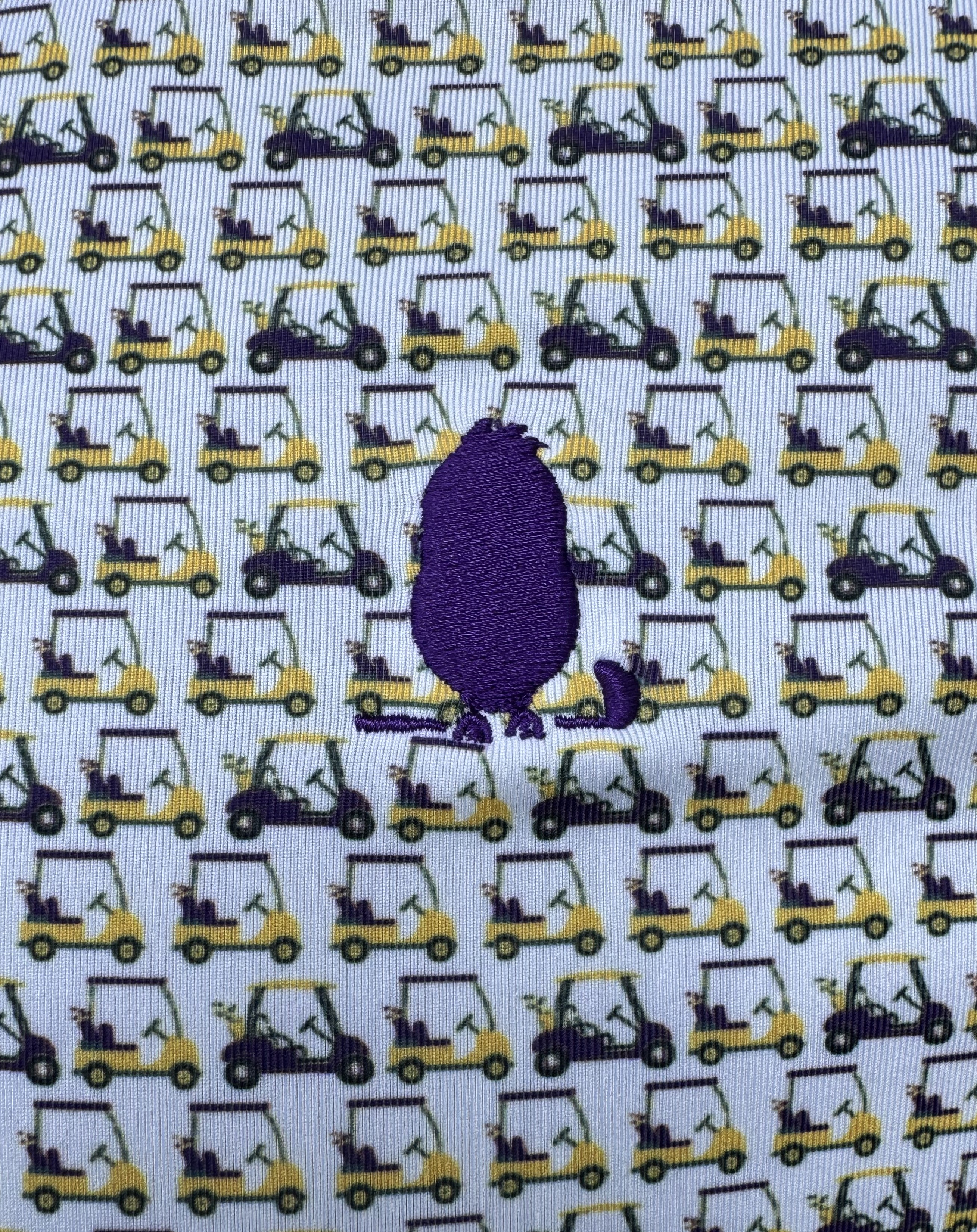 Mini Purple/Gold Cart Polo
