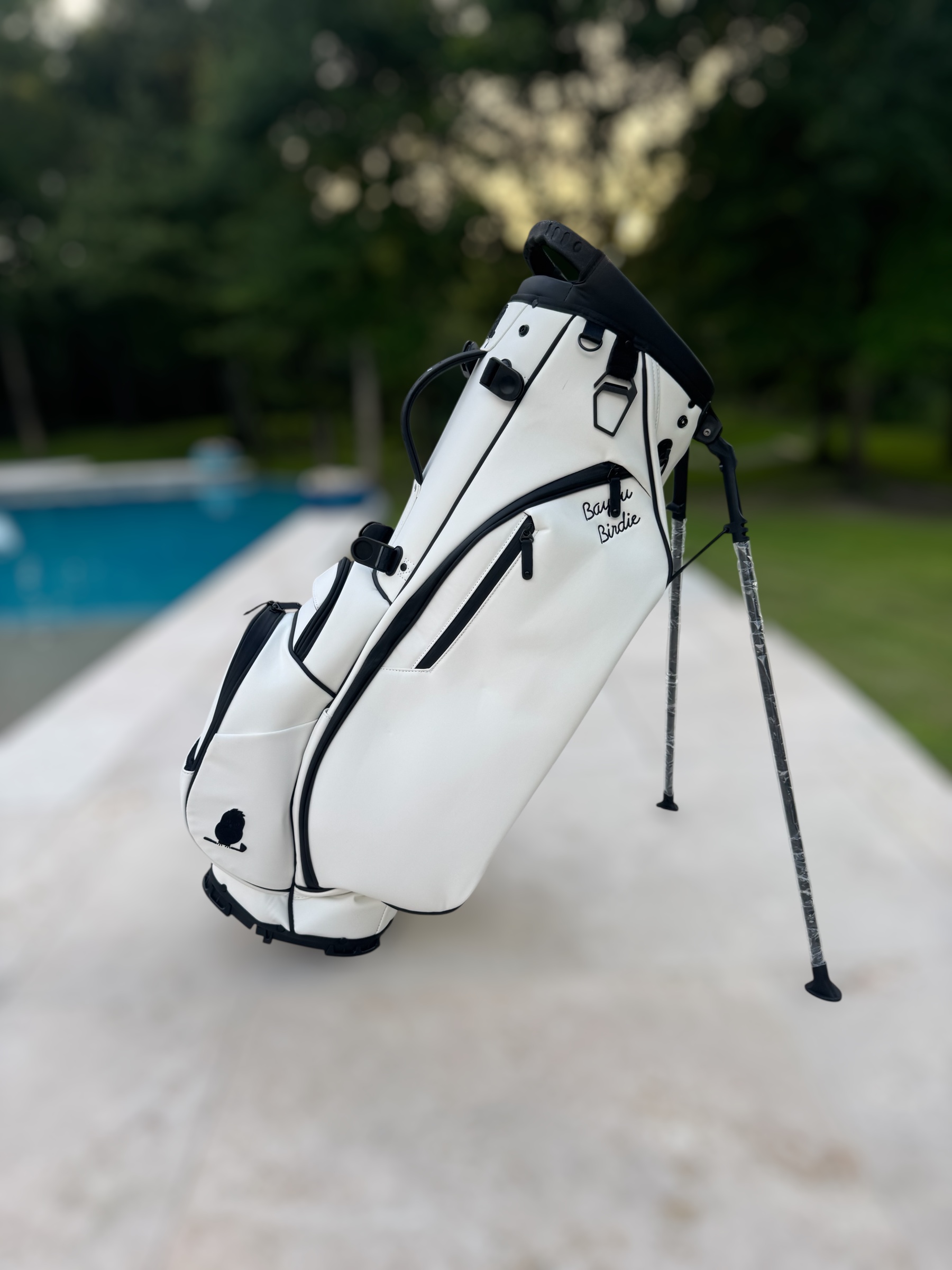 White Golf Stand Bag