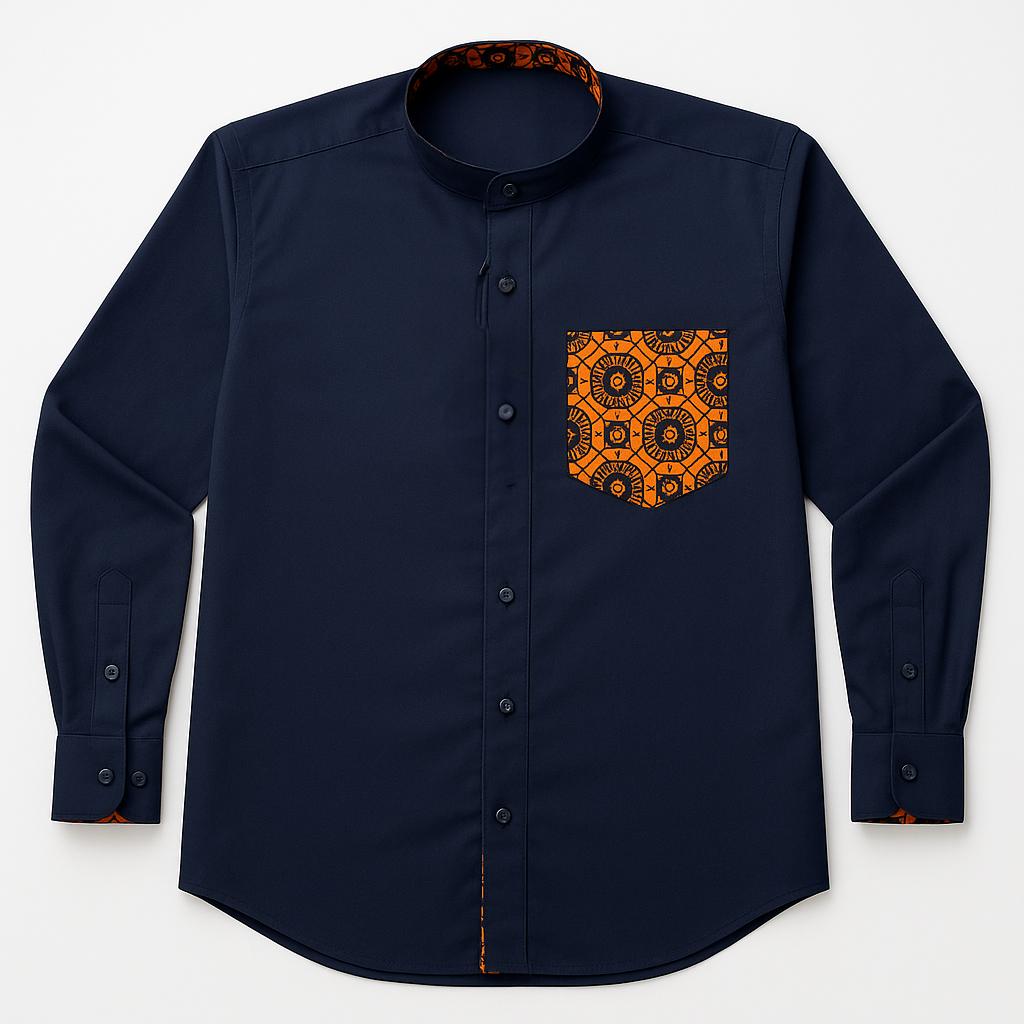 Blue Long Sleeve Shirt