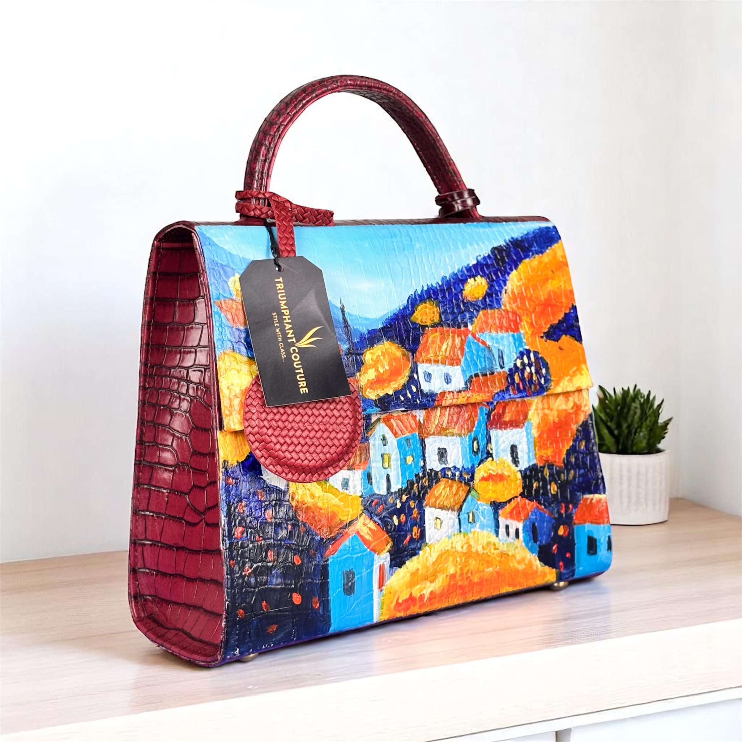 City Leather Handbag