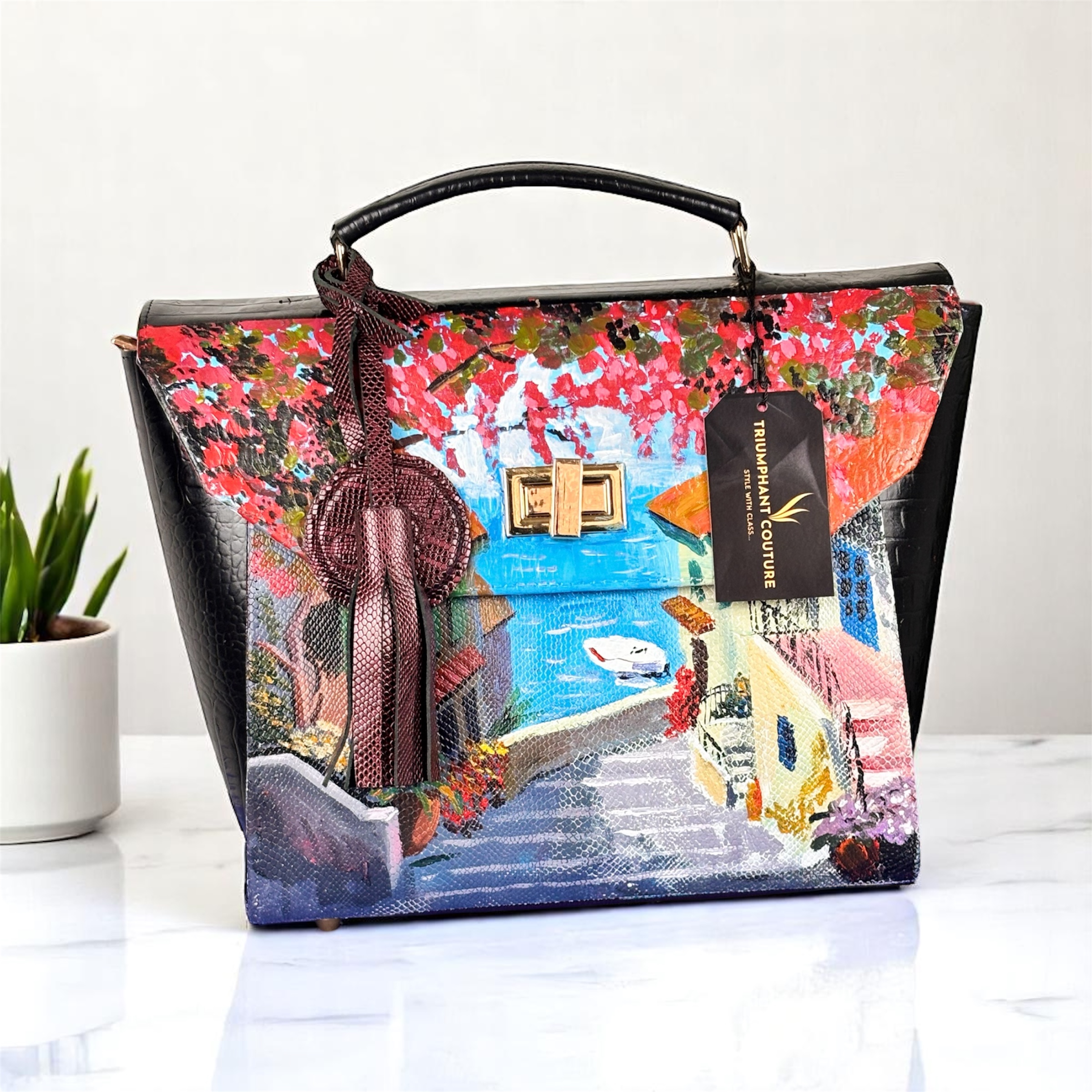 Bloom Leather Handbag