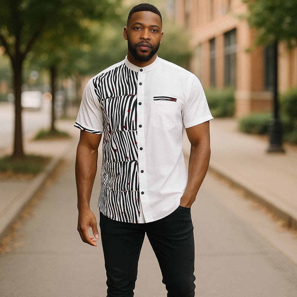 Zebra Short-Sleeve Shirt
