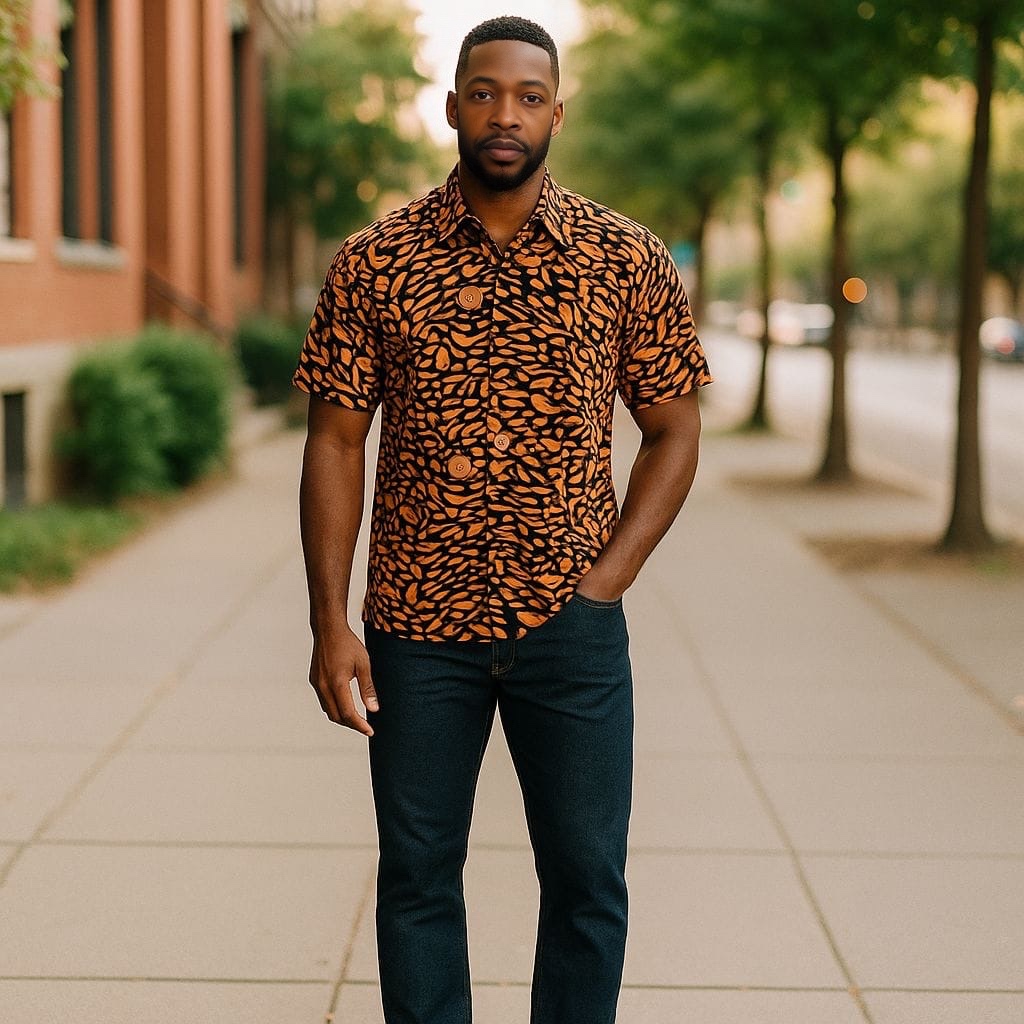 Paisley Short-Sleeve Shirt