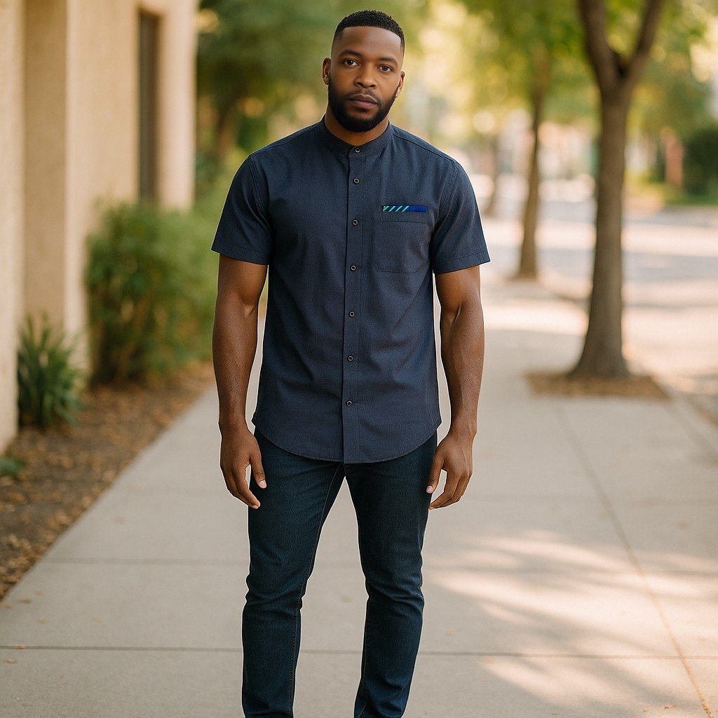 Grey Short Sleeve Shirt