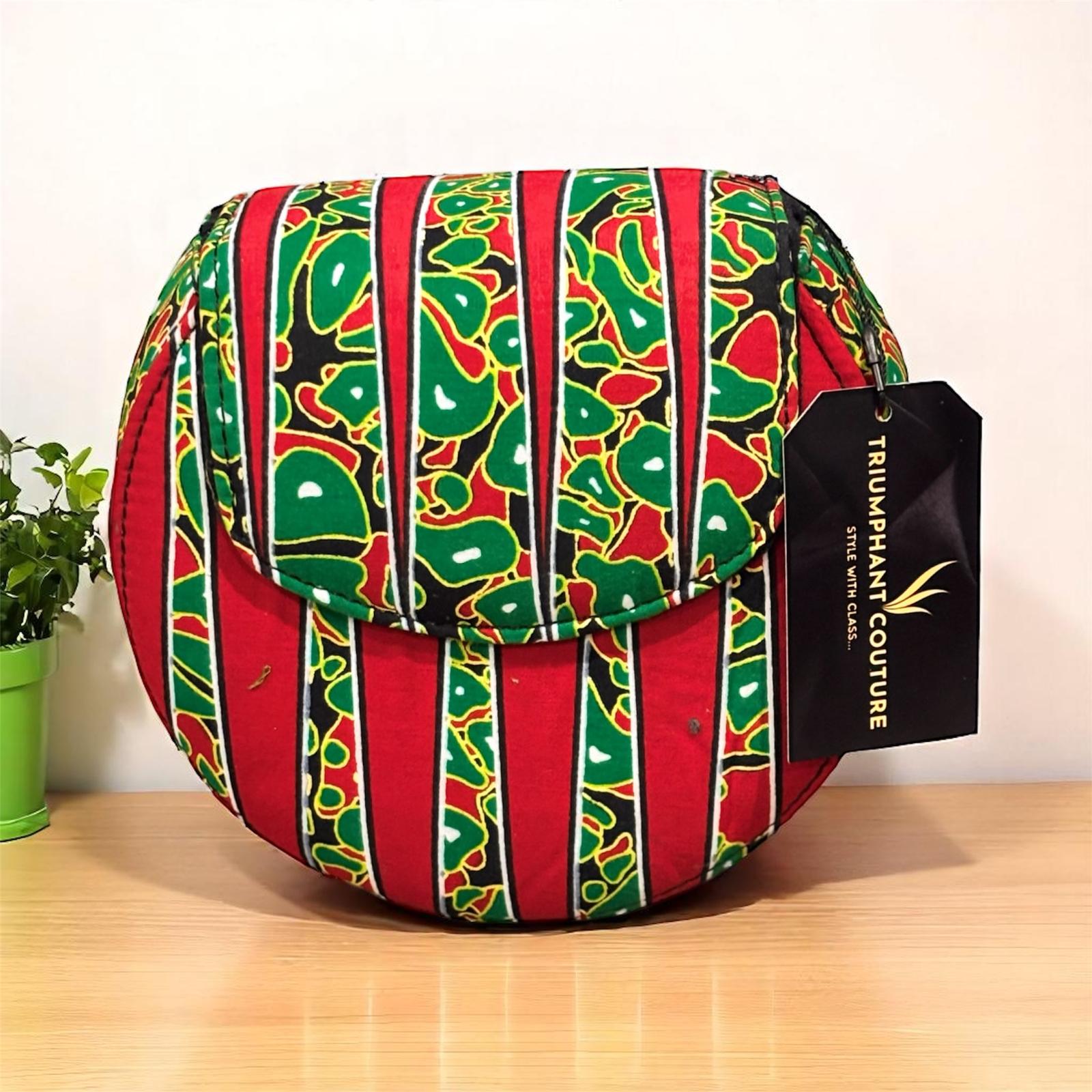 Berry Ankara Chic Purse