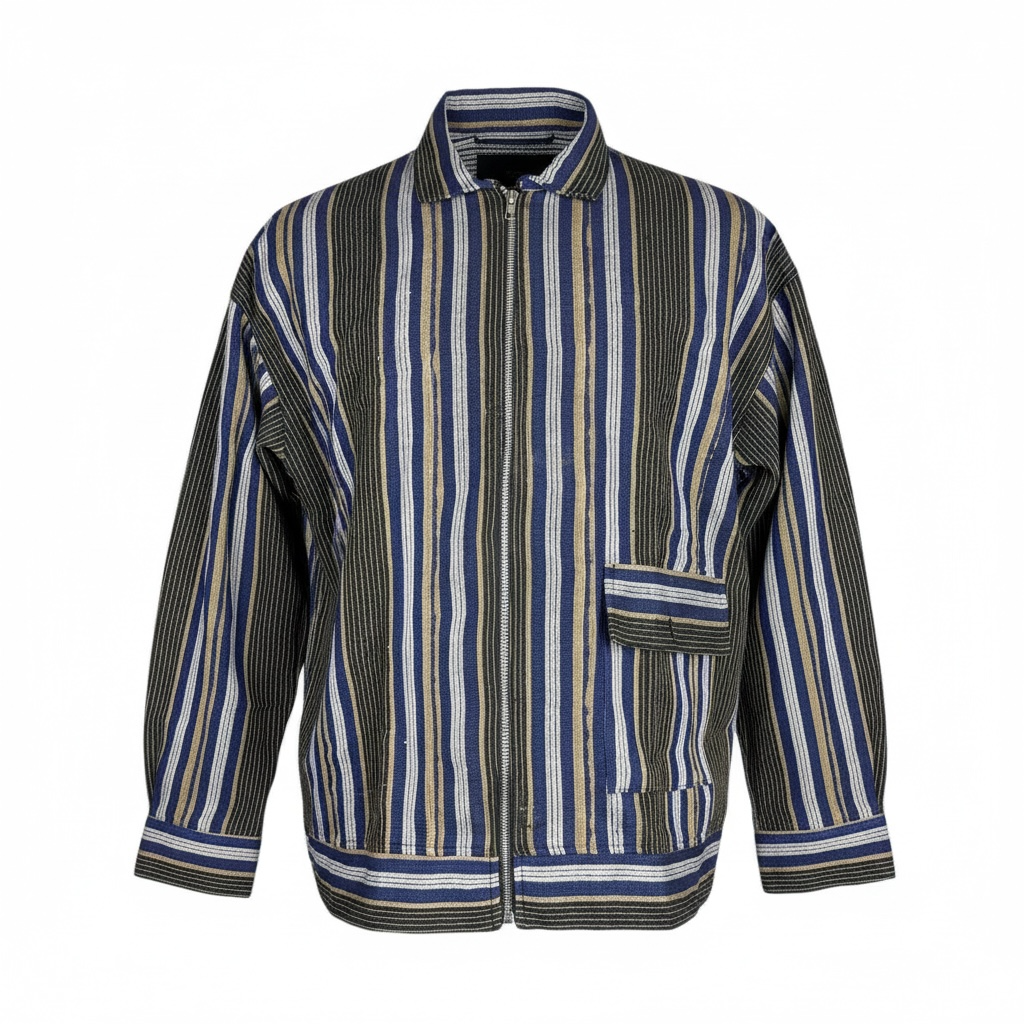 Asoke Blue Stripes Jacket