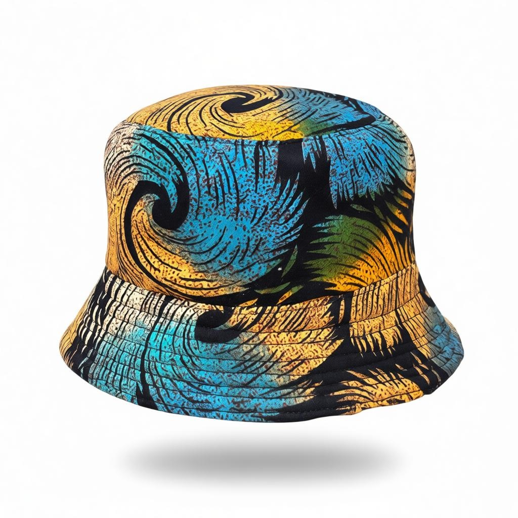 Ankara Pattern Bucket Hat